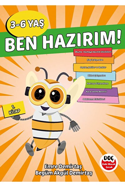 Dahi Olacak Çocuk Yayınları I'M Ready, Age 3-6