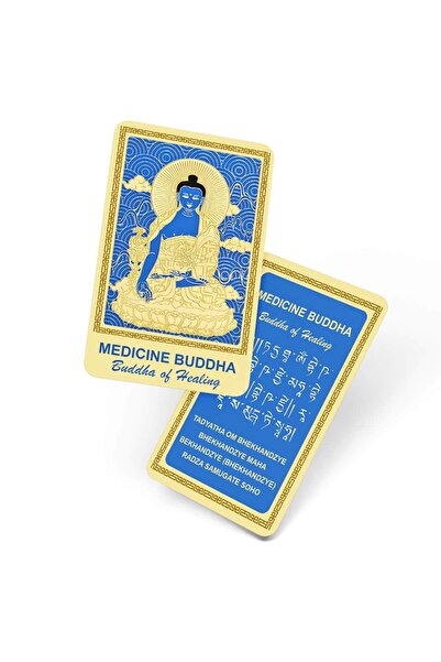 Feng Shui Card cu Buddha Medicine pentru anul 2025
