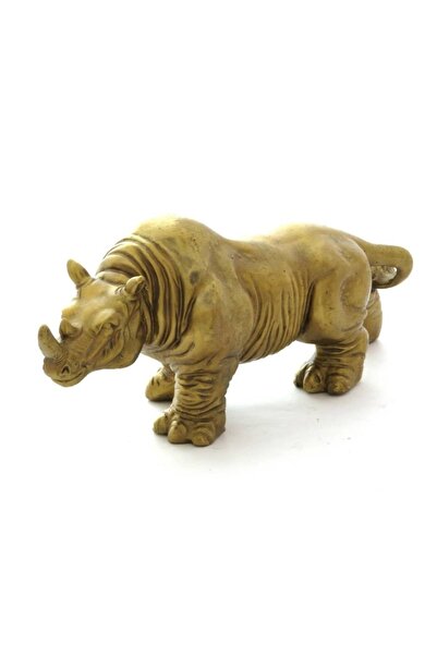 Feng Shui Rinocer din bronz