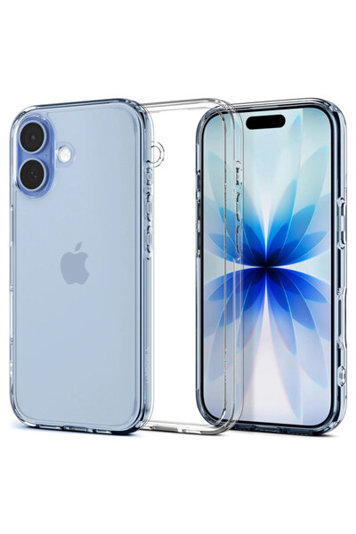 Spigen Carcasă hibridă pentru iPhone 17 Ultra, transparentă
