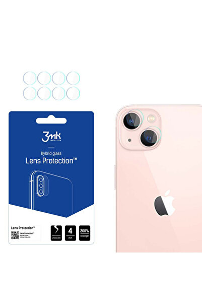 3MK [Pachet de 4] Protecție lentilă transparentă pentru iPhone 14