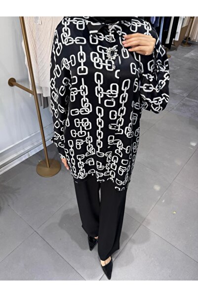 Ghisa ZİNCİR DETAY BLUZ