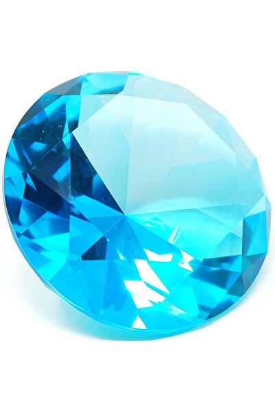Feng Shui Light blue wishing stone