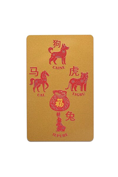 Feng Shui Card Crucea de Pamant pentru zodia Caine