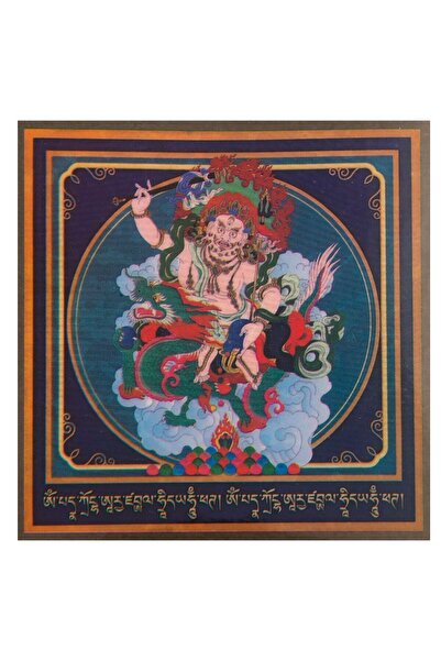 Feng Shui Abtibild sticker cu Jambala al bogatiei - mare