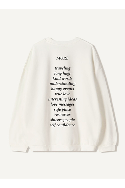 Disante Унисекс суитшърт с по-голям размер и повече принт – Bike Neck, 3-слое...