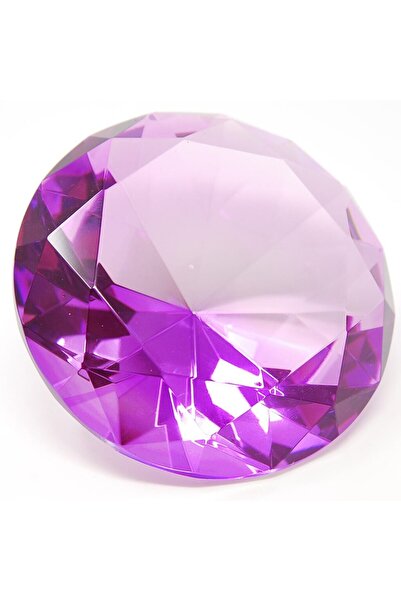 Feng Shui Dark pink wishing stone