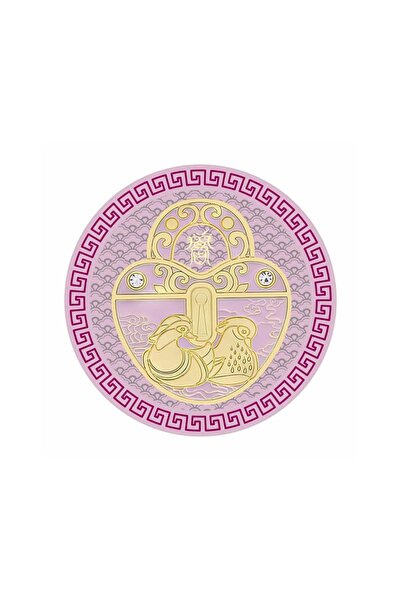 Feng Shui Abtibild sticker cu Lacatul Iubirii 2025 - mic