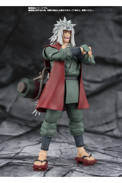 BANDAI Naruto Anime S.H.Figuarts Jiraiya -Hidden Leaf Heroic Master Sage- (Sa...