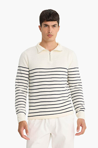 DeFacto Ecru Men's Sweater F1522Ax/Er140
