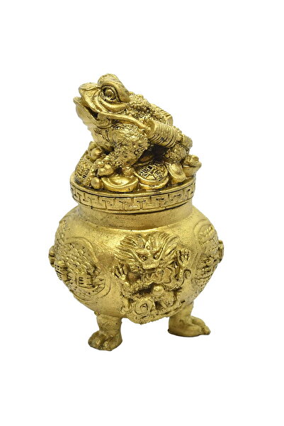 Feng Shui Vasul abundentei cu broasca raioasa si comori