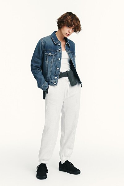 HAKKE بنطلون رياضي بثلاثة خيوط مطاطية عند الأرجل