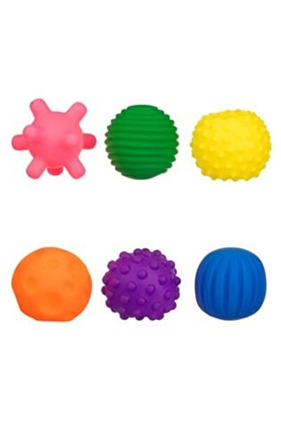 OEM Textured Sensory Balls of Different Colors & Shapes Ø5 cm - 6 pcs