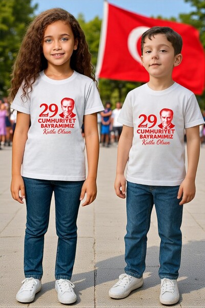 Windy Island Παιδικό μπλουζάκι Unisex «29 Οκτωβρίου Ημέρα της Δημοκρατίας» με...