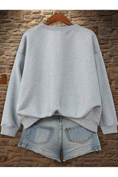 uyguntarz Unisex Heute ist das perfekte Design bedrucktes Sweatshirt mit Rundhalsausschnitt