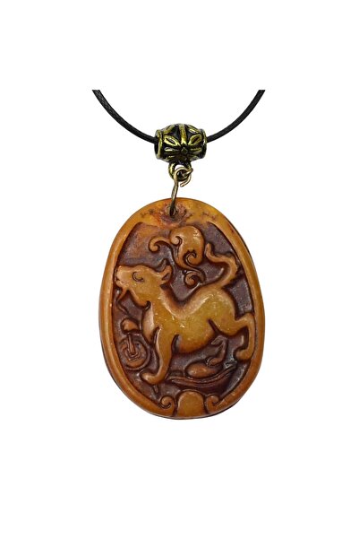 Feng Shui Amuleta medalion cu zodia caine