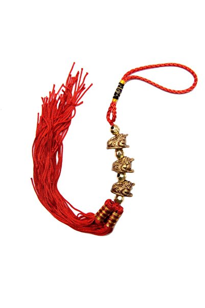 Feng Shui Amuleta cu trei broscute norocoase aurii