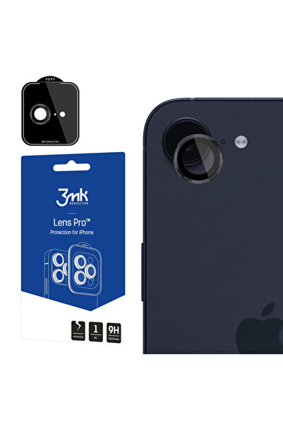 3MK Folie iPhone 16e Lens Protection Pro, transparentă