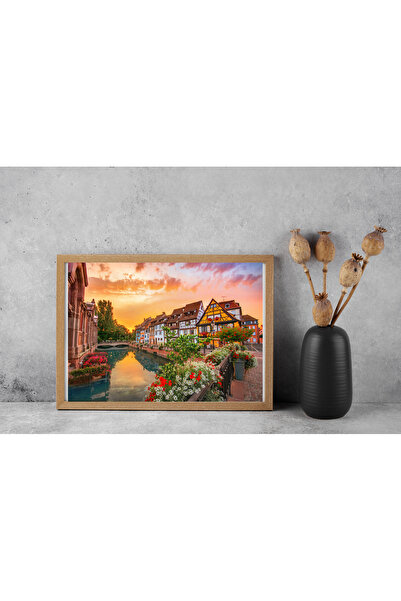 Neverland 2 ADET 1000 PARÇA PUZZLE- COLMAR VE HUZURLU MANZARA