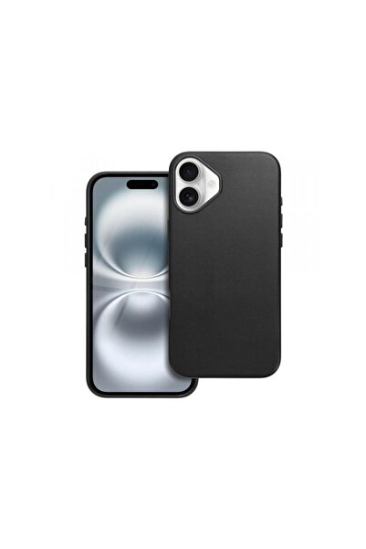 OEM Husa MagSafe pentru Apple iPhone 16 Plus Leather Mag Neagra