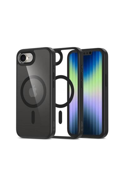 Tech-Protect Husa MagSafe pentru Apple iPhone 16e Magmat Clear Neagra