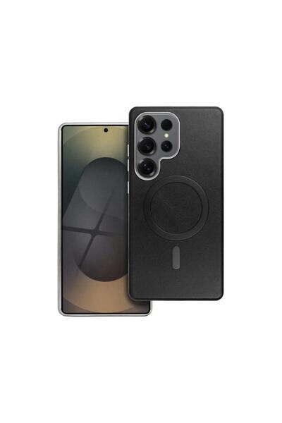 OEM Husa MagSafe pentru Samsung Galaxy A36 A366 Gentleman Mag Neagra