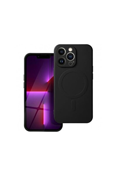 OEM Husa MagSafe pentru Apple iPhone 16 Pro Max Silicone Mag Neagra