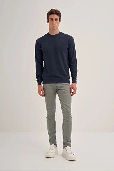Cazador Slim Fit Seasonal 3 Thread Cotton Blended Sweatshirt-56100