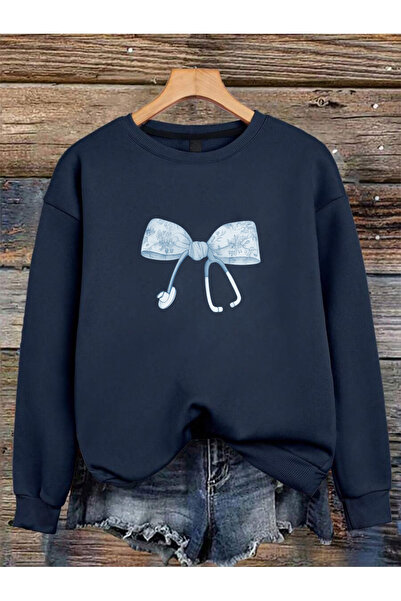 uyguntarz Унисекс потник с принт на папийонка и стетоскоп