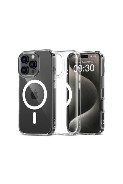 Tech-Protect Θήκη MagSafe για Apple iPhone 16 Pro Max Flexair Υβριδική Διαφανής