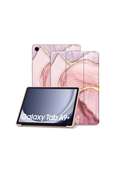 Tech-Protect Husa pentru Samsung Galaxy Tab A9+ SmartCase Roz
