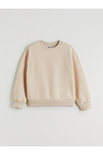 LC Waikiki Sparkling Choices from Shining Store |   Crew Neck Girls' Sweatshirt