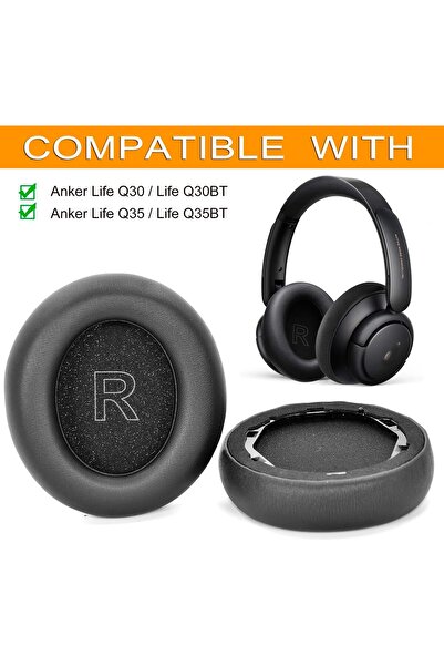 Generic Replacement Earpads Cushions for Anker Soundcore Headphones Q30 and Anker Q35