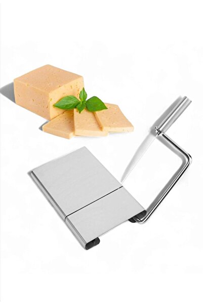 Kırmızı Beyaz Home Paslanmaz Çelik Tereyağ ve Kaşar Peyniri Dilimleyici Rende – Çok Amaçlı Peynir Kesici Mutfak Aparatı