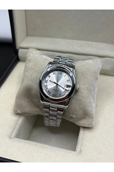 Brality Role Model Vintage Calendar Women Wristwatch Retro Steel Silver Band ...