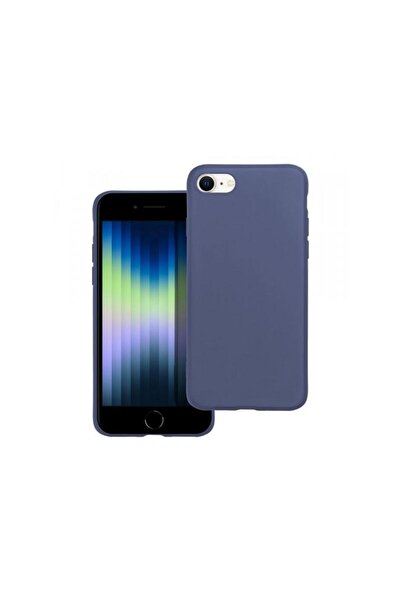 OEM Husa pentru Apple iPhone SE (2022) / SE (2020) / 8 / 7 Matt Albastra