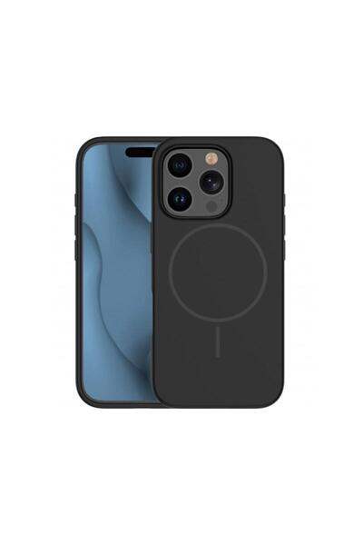 OEM Husa MagSafe pentru Apple iPhone 16 Pro Silicone Thin Neagra