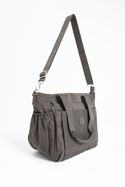 Sanmorris 4017 Women's Large Size Compartmentalized Waterproof Parachute Fabric Crossbody and Shoulder Strap Bag