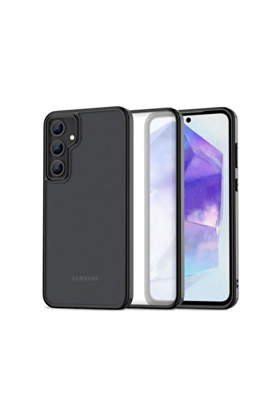 Tech-Protect Husa pentru Samsung Galaxy A55 5G A556 Magmat Neagra