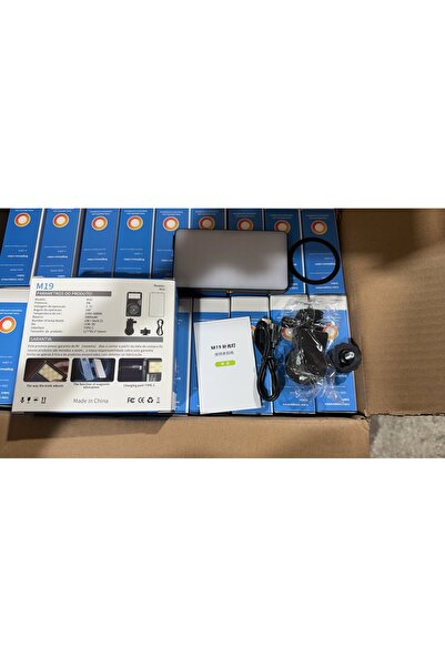 Generic Magnetic Attachment M 19 Spotlight Photography Lamp, LED Handheld Photography Light, Live Streaming