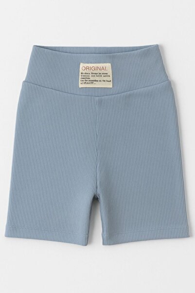 tunays shopping Girl's 4-Piece Ribbed Biker Shorts Set