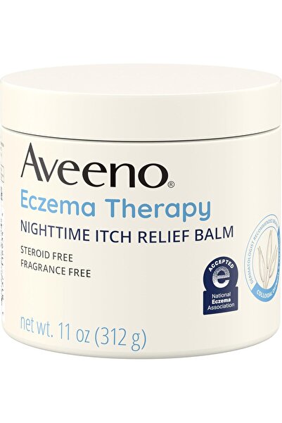 AVEENO Eczema Therapy Nighttime Itch Relief Body Balm, 11 oz