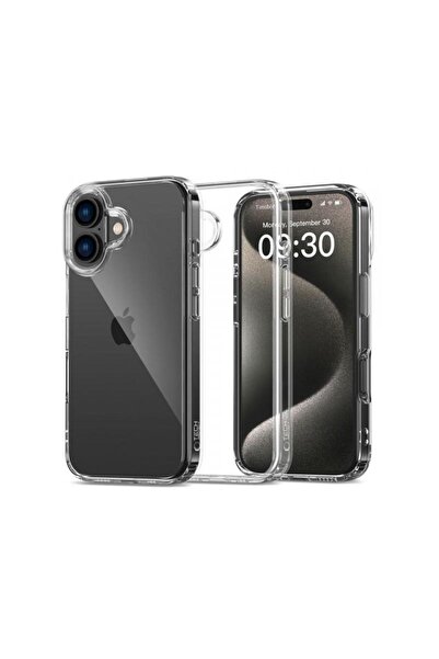 Tech-Protect Husa pentru Apple iPhone 16 Flexair Hybrid Transparenta