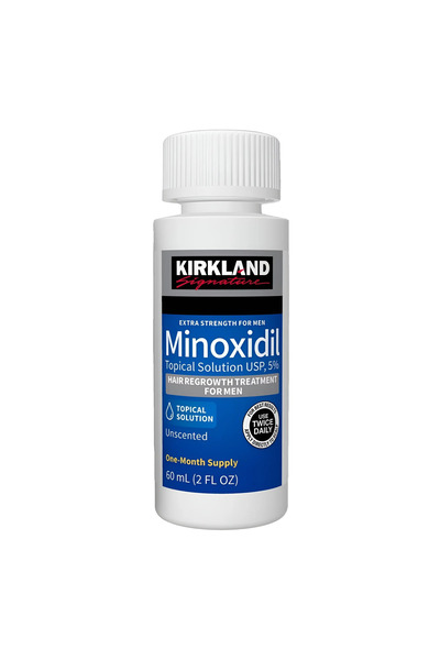Kirkland Signature Solutie Kirkland Minoxidil 5%, tratament impotriva caderii parului, 1 luna