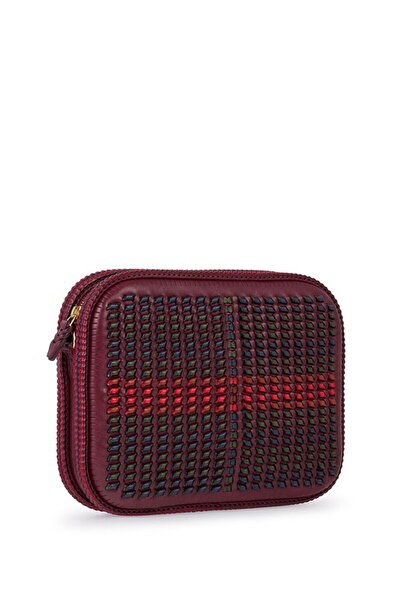 GÖN Hand Made Purple-Multicolor Women's Crossbody Bag Usot