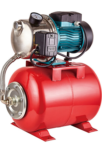 DDT Pompă de apă 24 litri, DDT, AutoJS100, 2200 W, 3000 l/h, pompă din oțel i...