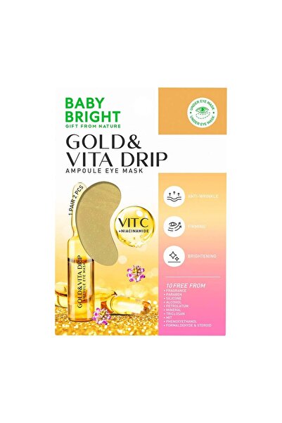 BabyRight قناع العين بيبي برايت جولد آند فيتاليتي أمبول