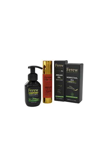 Ferew Professional Argan & Keratin Saç Serumu & At Kuyruğu Yağı