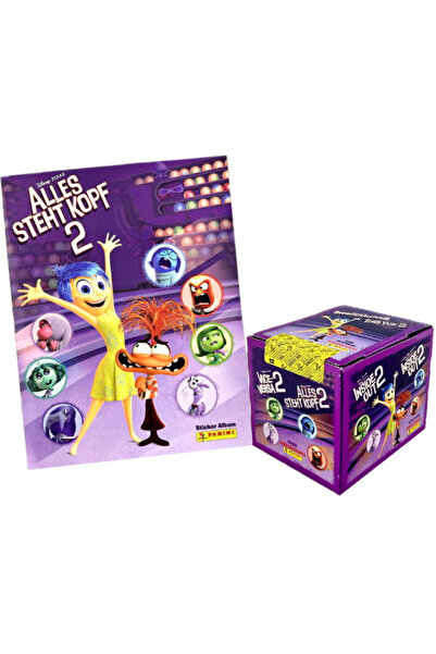 Next Plus ألبوم مجموعة ملصقات ديزني الرسمية ذات الوجهين + علبة (36 حزمة = 180)