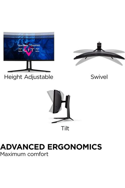 ViewSonic XG341C-2K GAMING MONITOR 34 1MS 200HZ VA MINI LED 3440X1440 WQHD